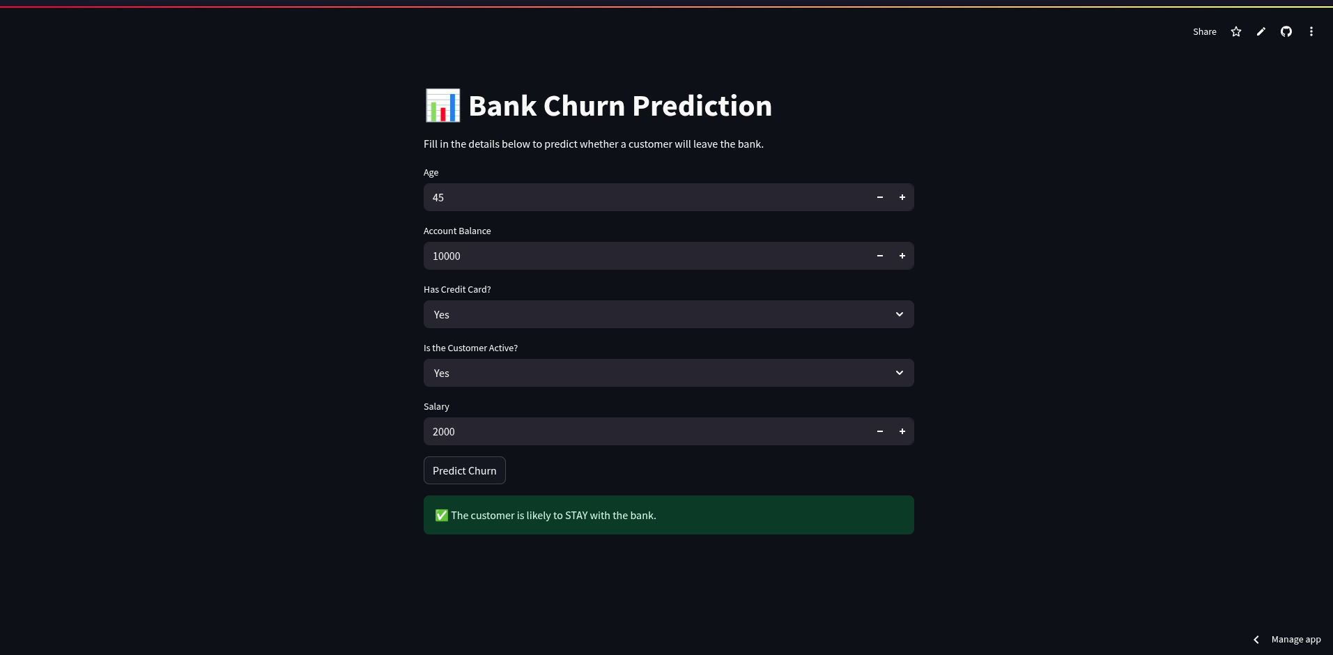 Churn Prediction